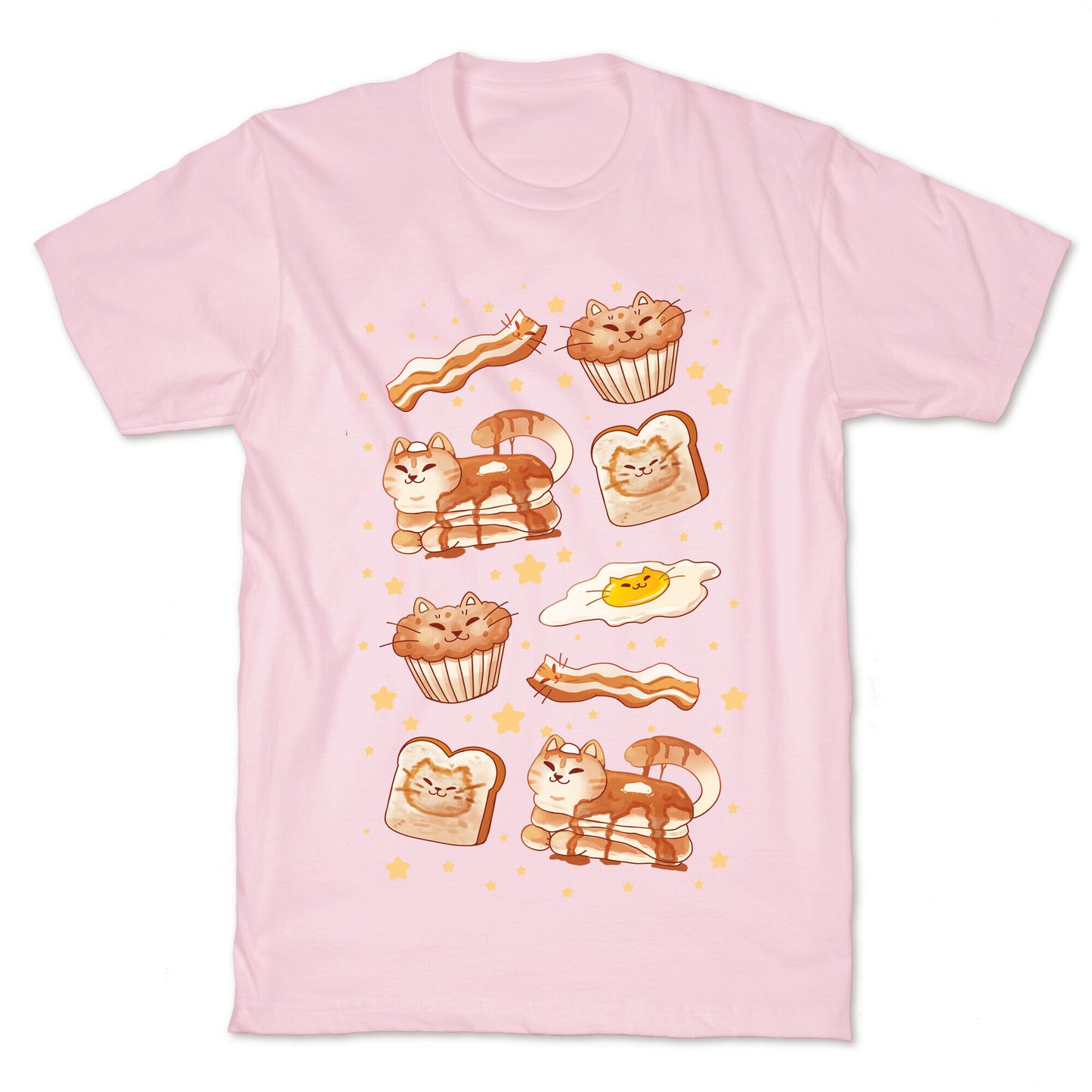 Breakfast Cats T-Shirt