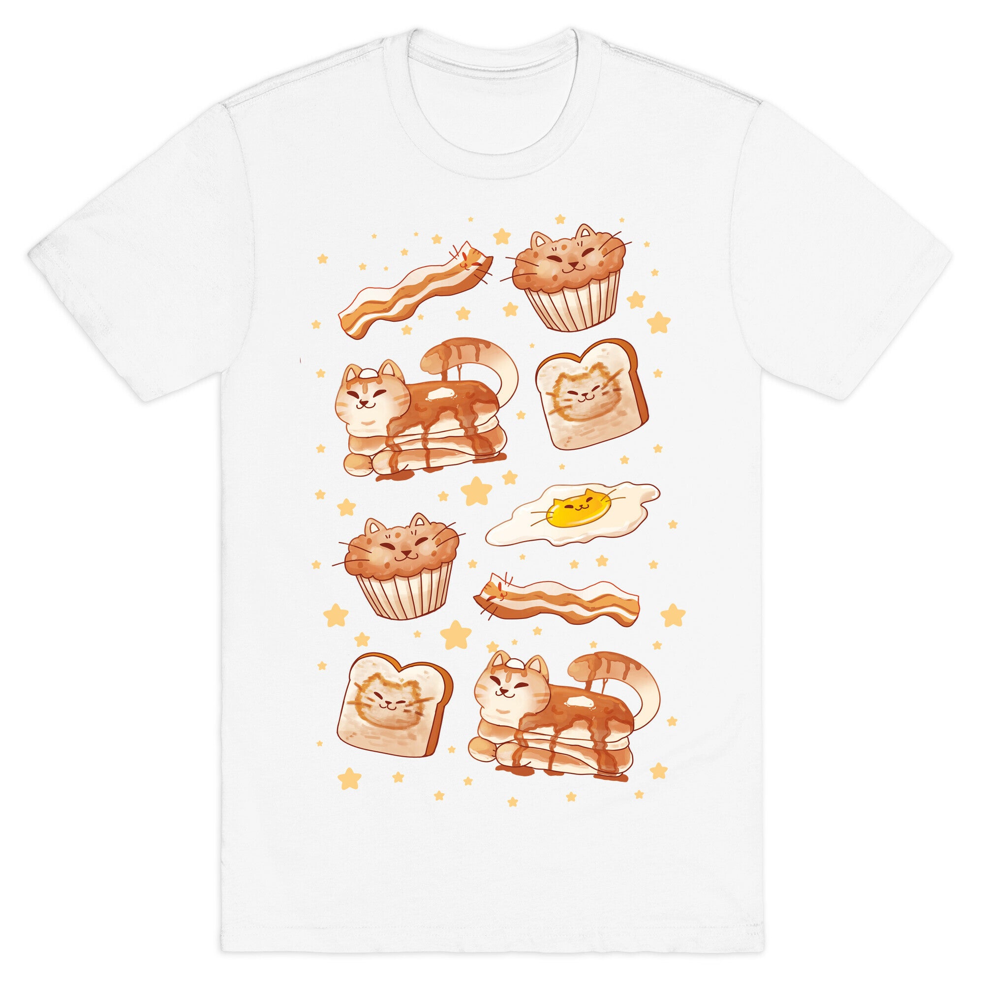 Breakfast Cats T-Shirt