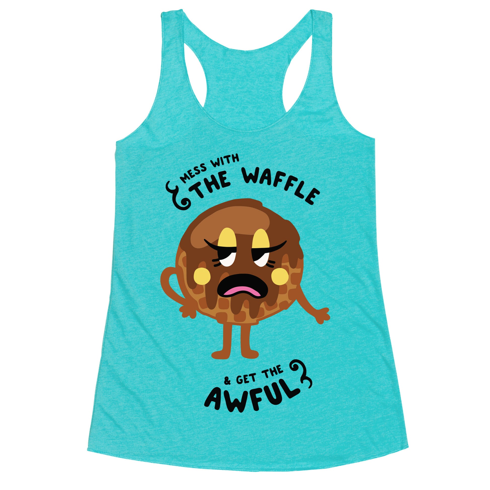 Sassy Waffle Racerback Tank