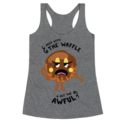 Sassy Waffle Racerback Tank