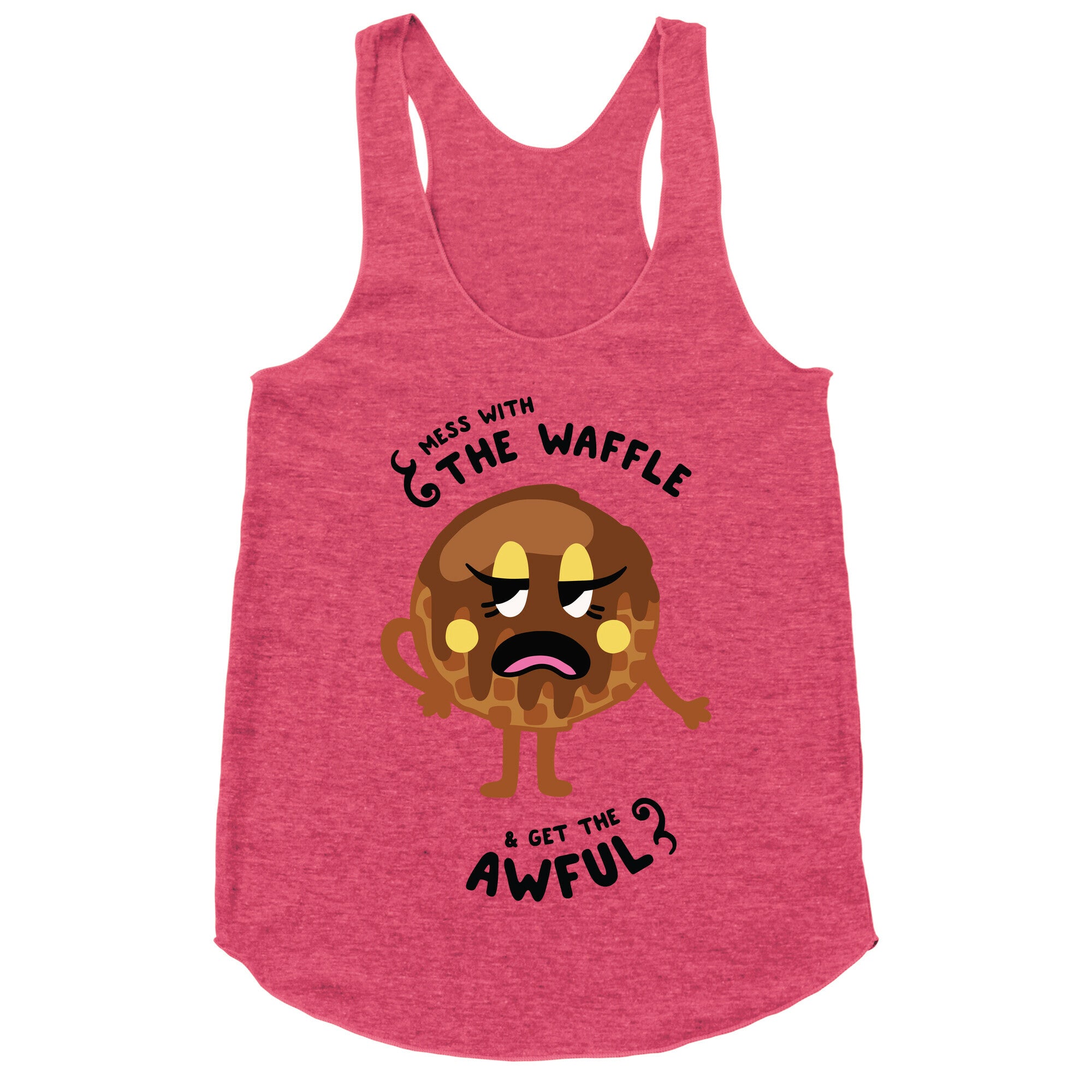 Sassy Waffle Racerback Tank