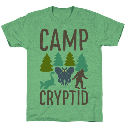 Camp Cryptid Unisex Triblend Tee