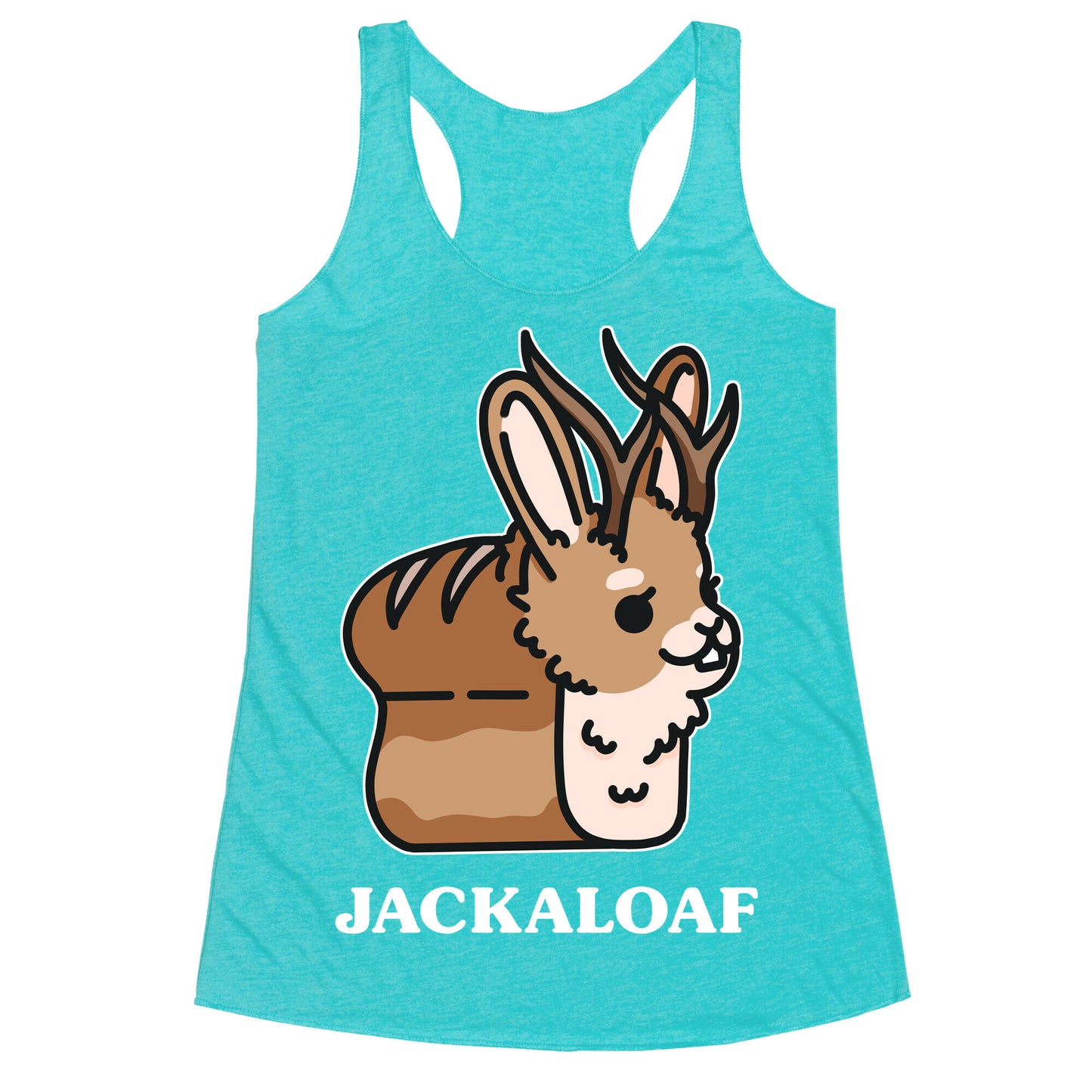 Jackaloaf Racerback Tank