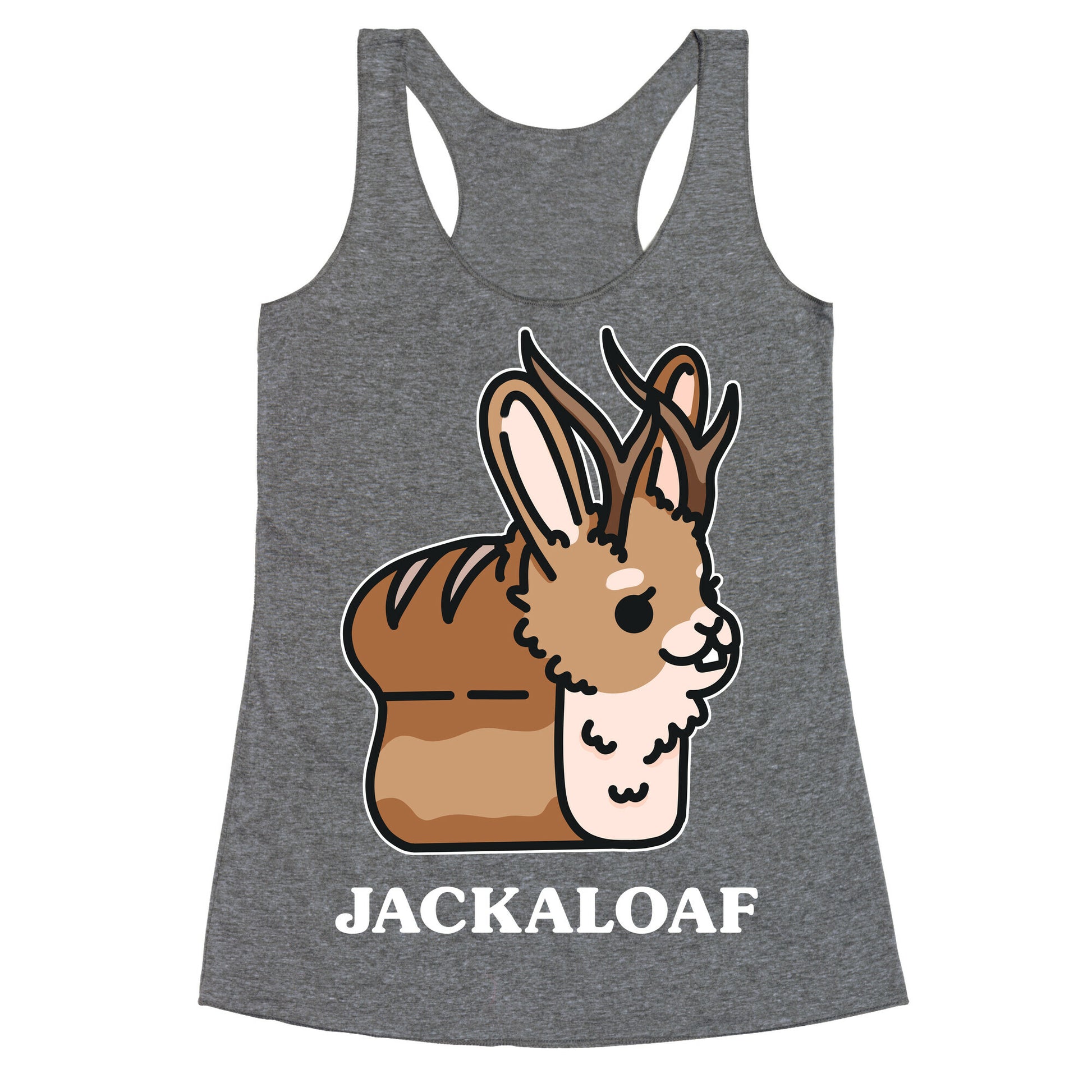 Jackaloaf Racerback Tank