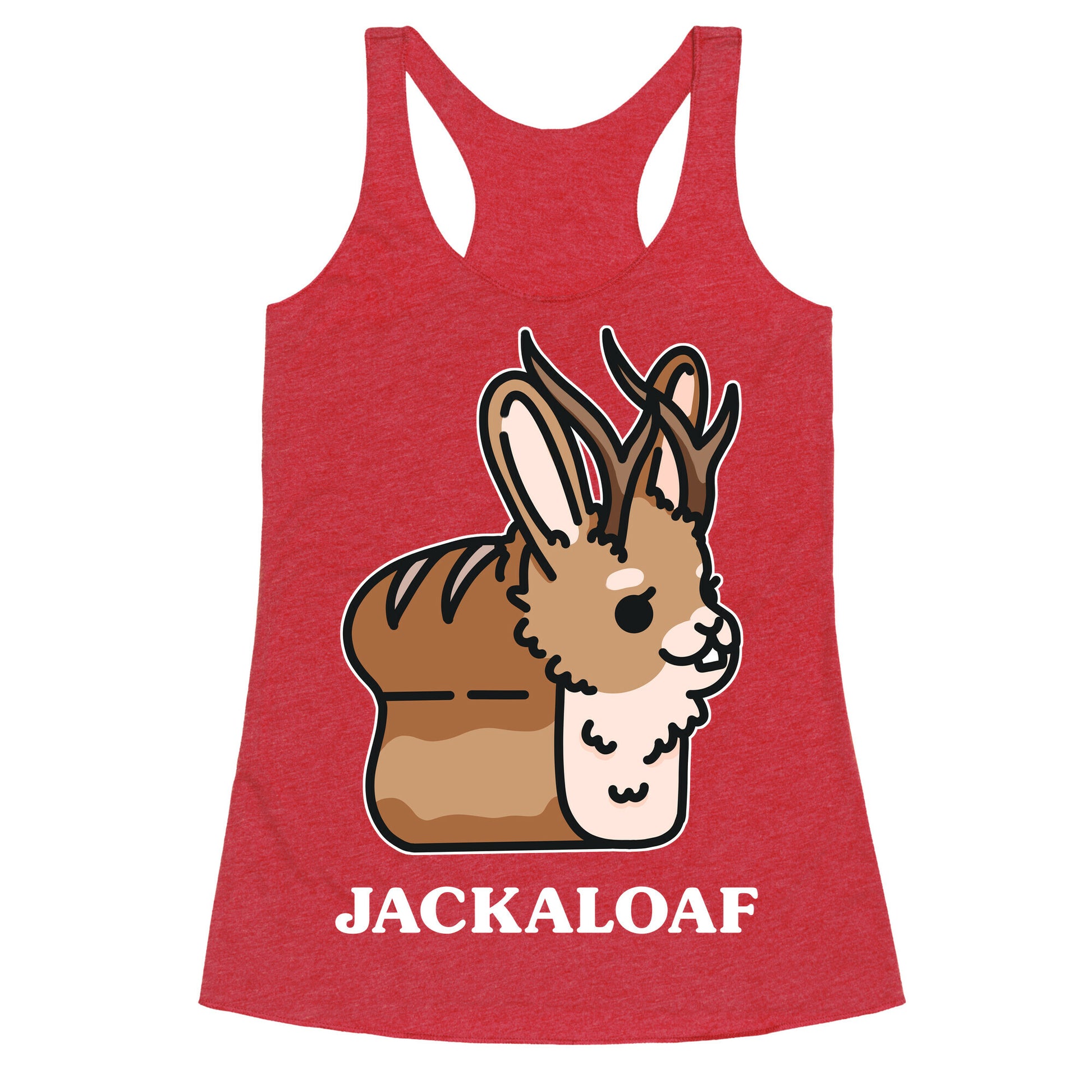 Jackaloaf Racerback Tank