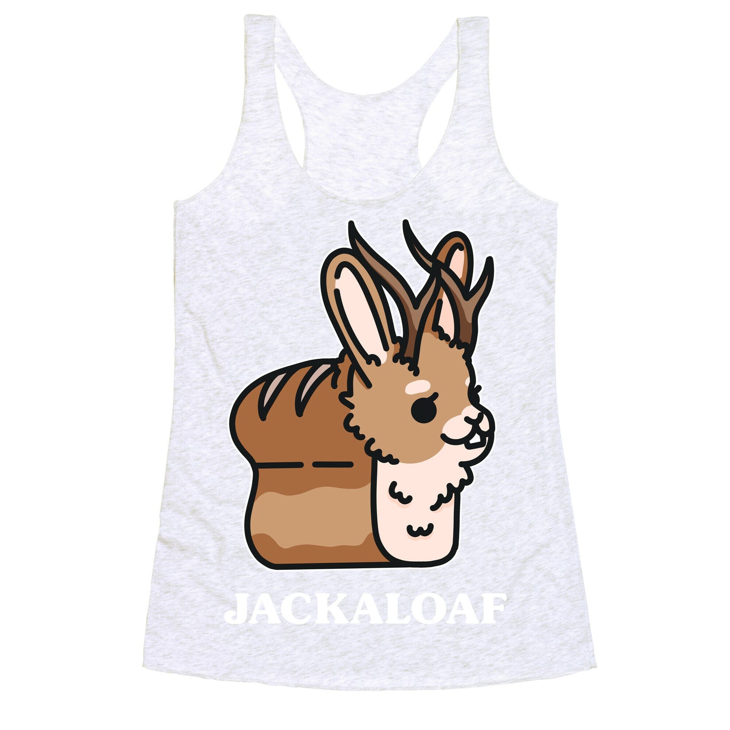 Jackaloaf Racerback Tank