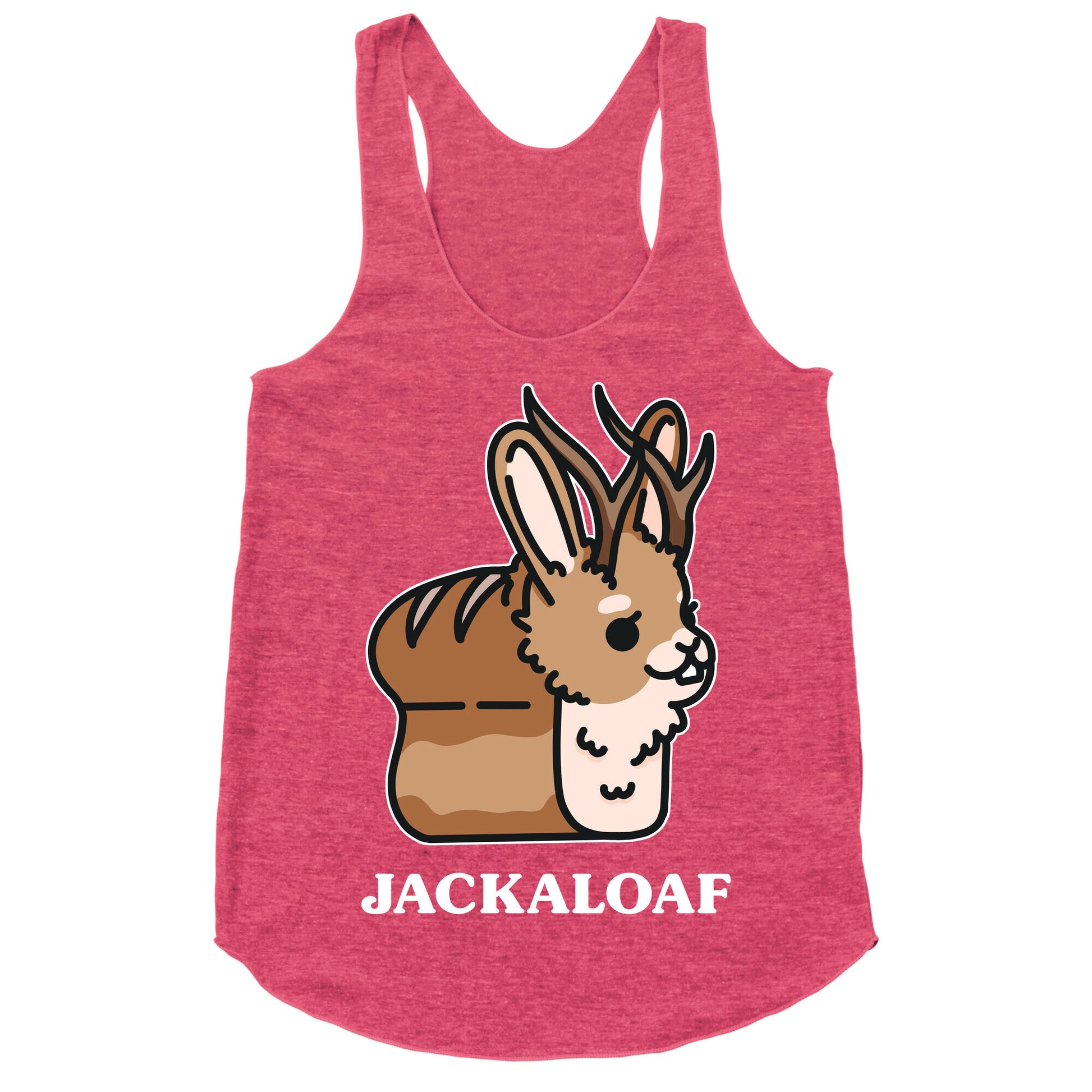 Jackaloaf Racerback Tank
