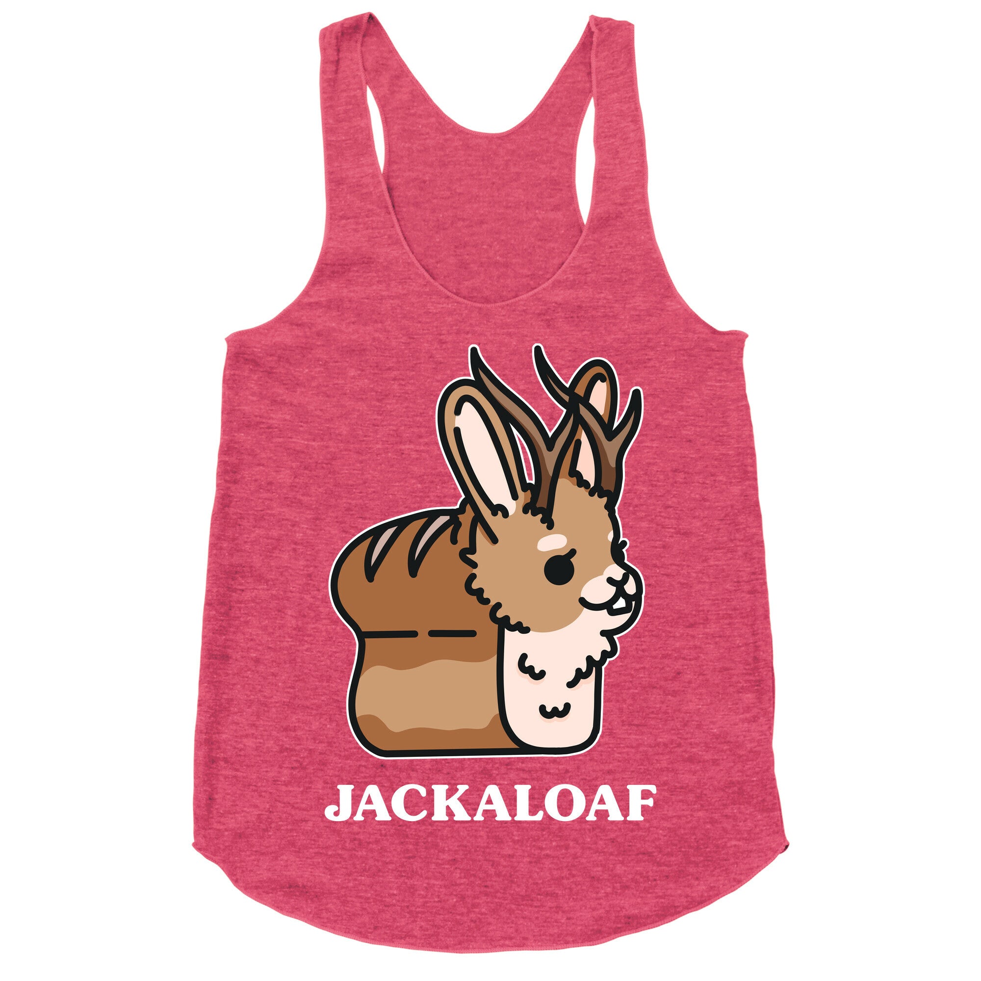 Jackaloaf Racerback Tank