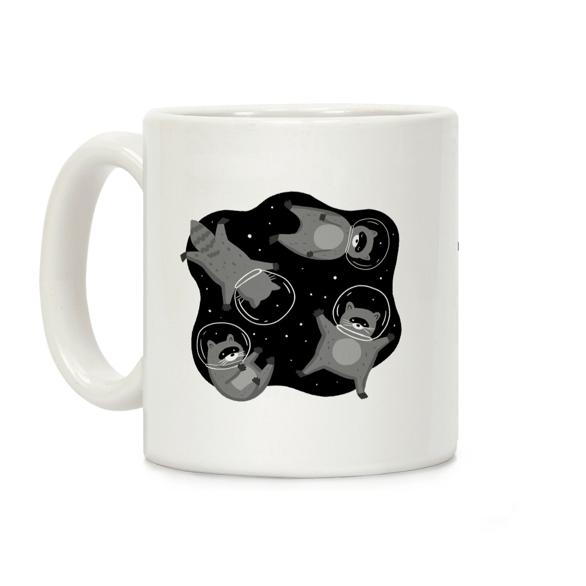 Raccoons In Space Coffee Mug
