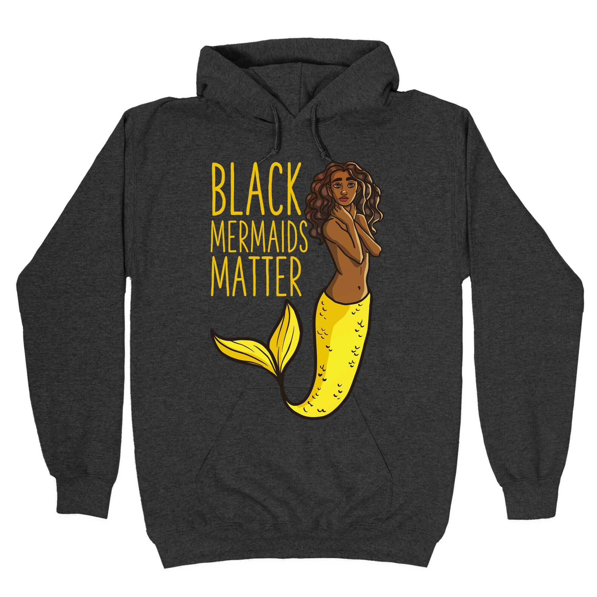 Black Mermaids Matter Hoodie