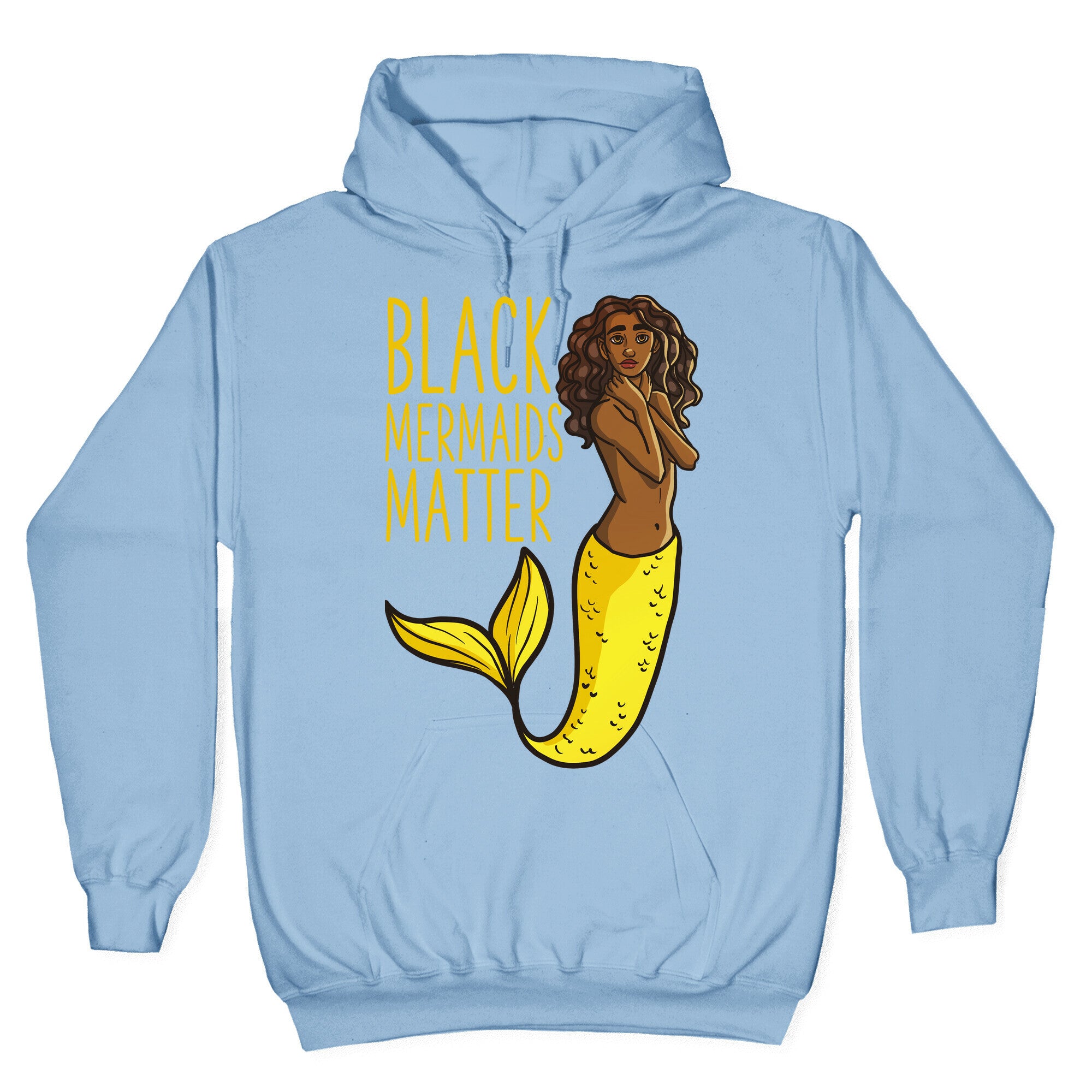 Black Mermaids Matter Hoodie