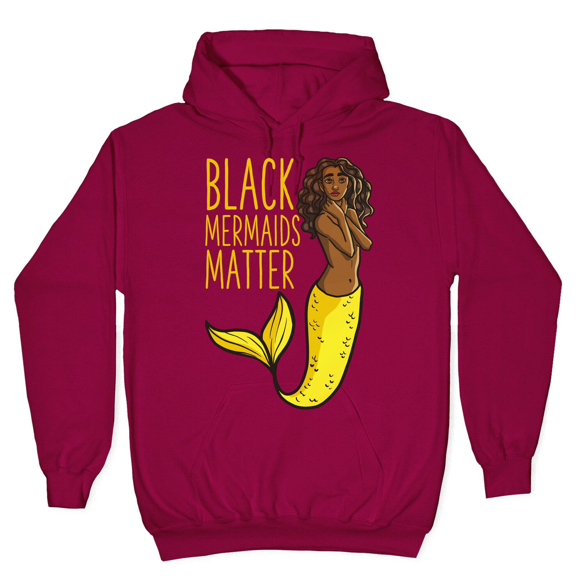 Black Mermaids Matter Hoodie