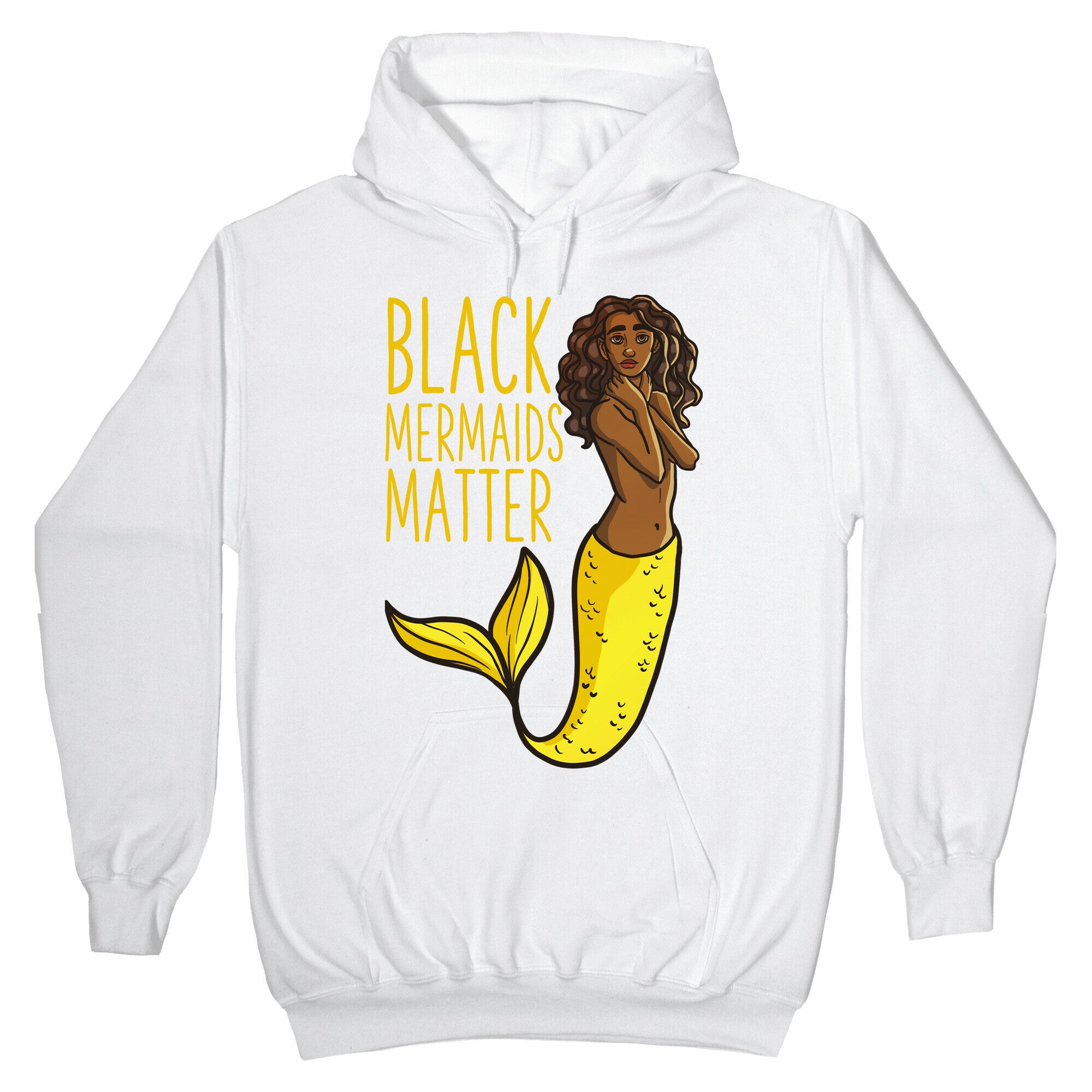 Black Mermaids Matter Hoodie