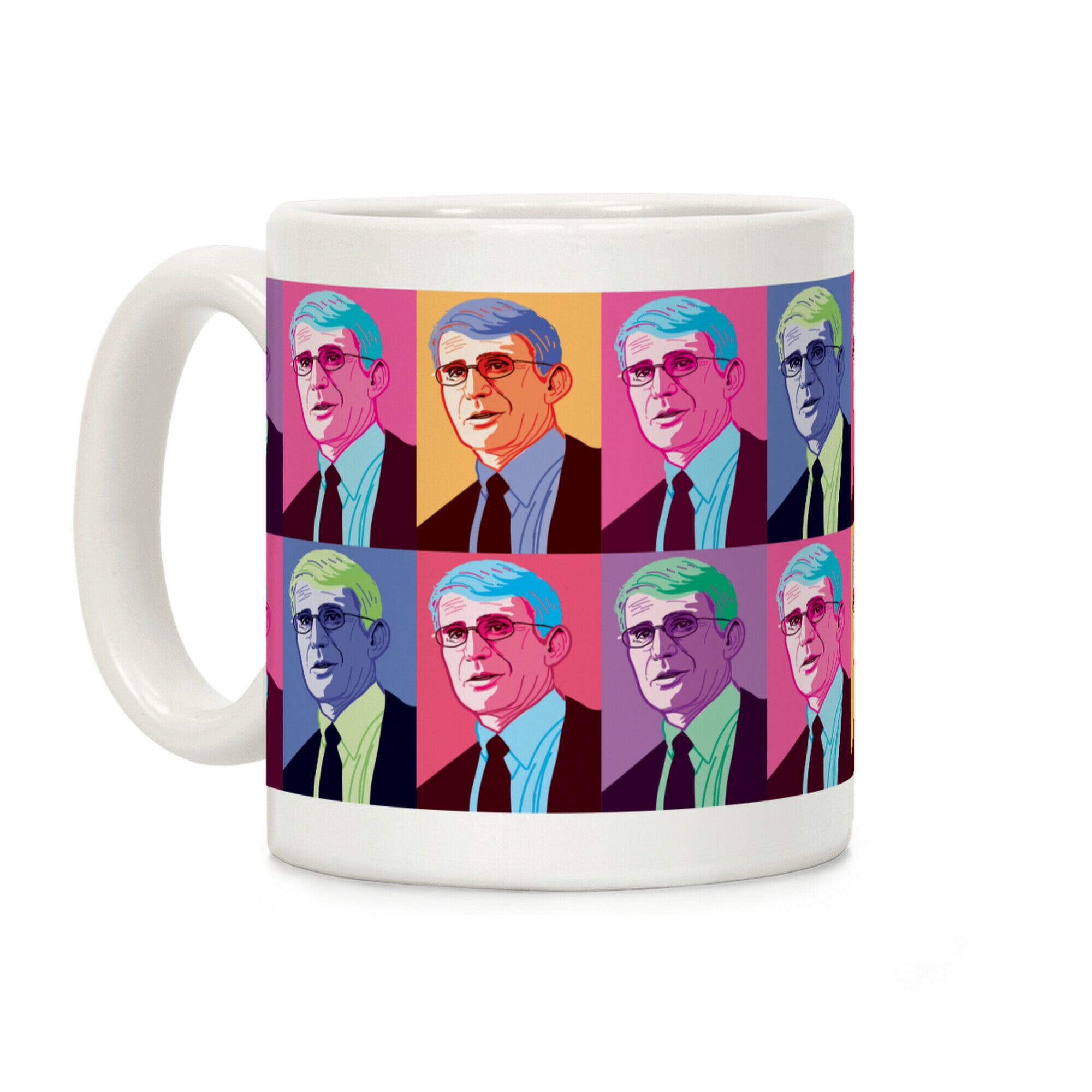 Anthony Fauci Pop Art Coffee Mug
