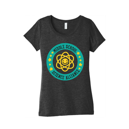 Middle School Science Alliance Women's Triblend Tee