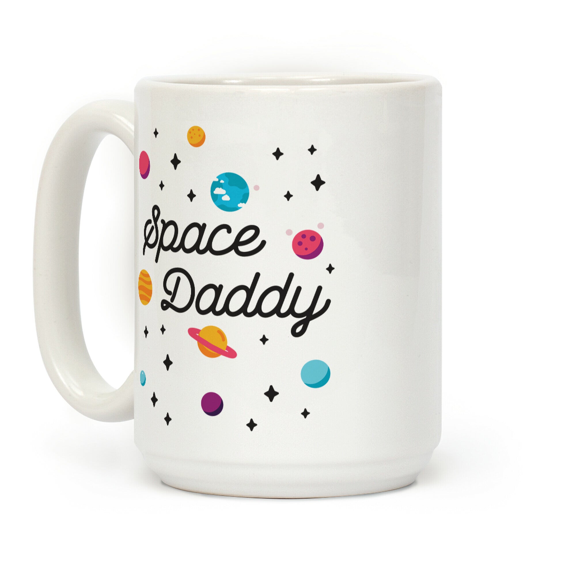 Nostalgic Space Daddy Coffee Mug