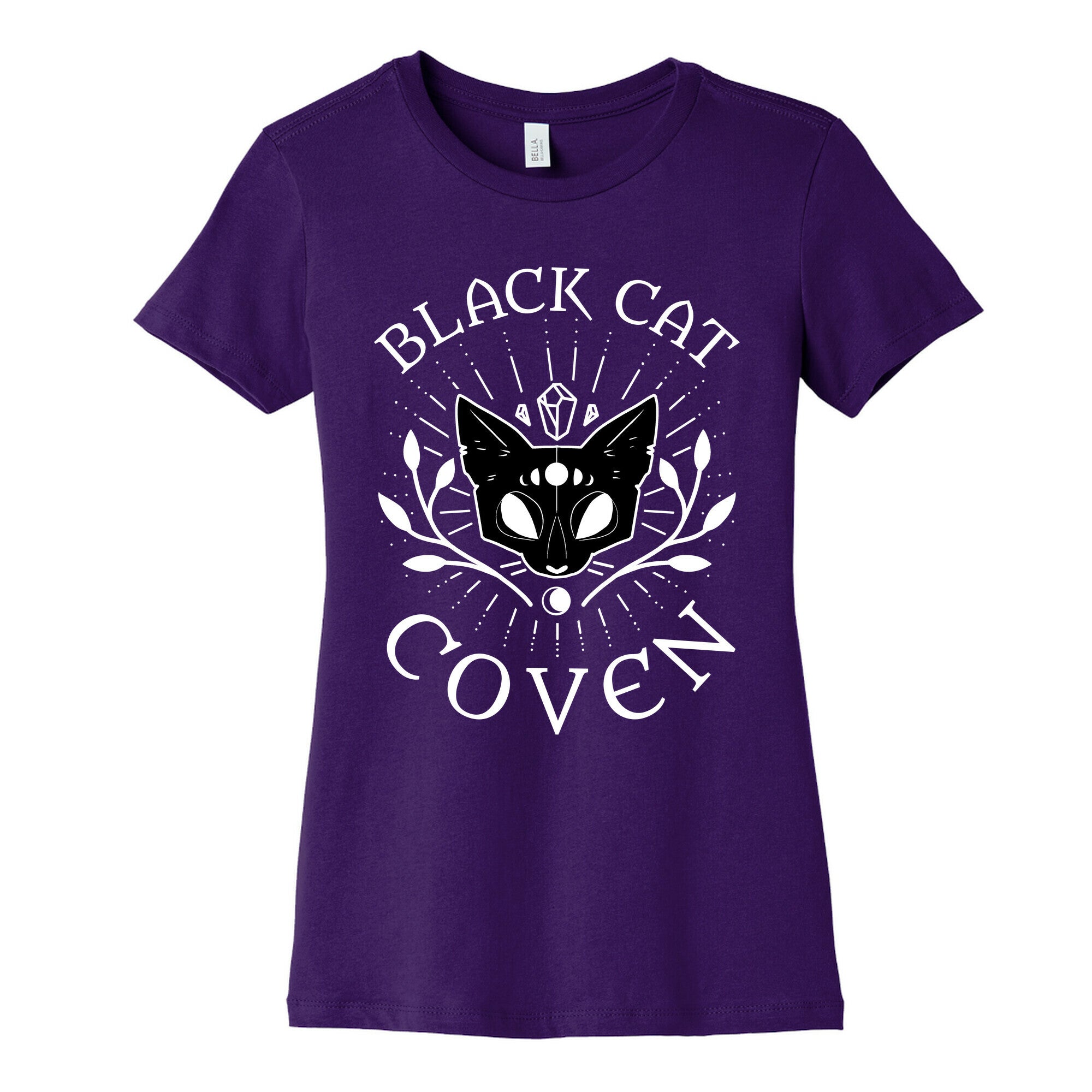 Black Cat Coven Women's Cotton Tee