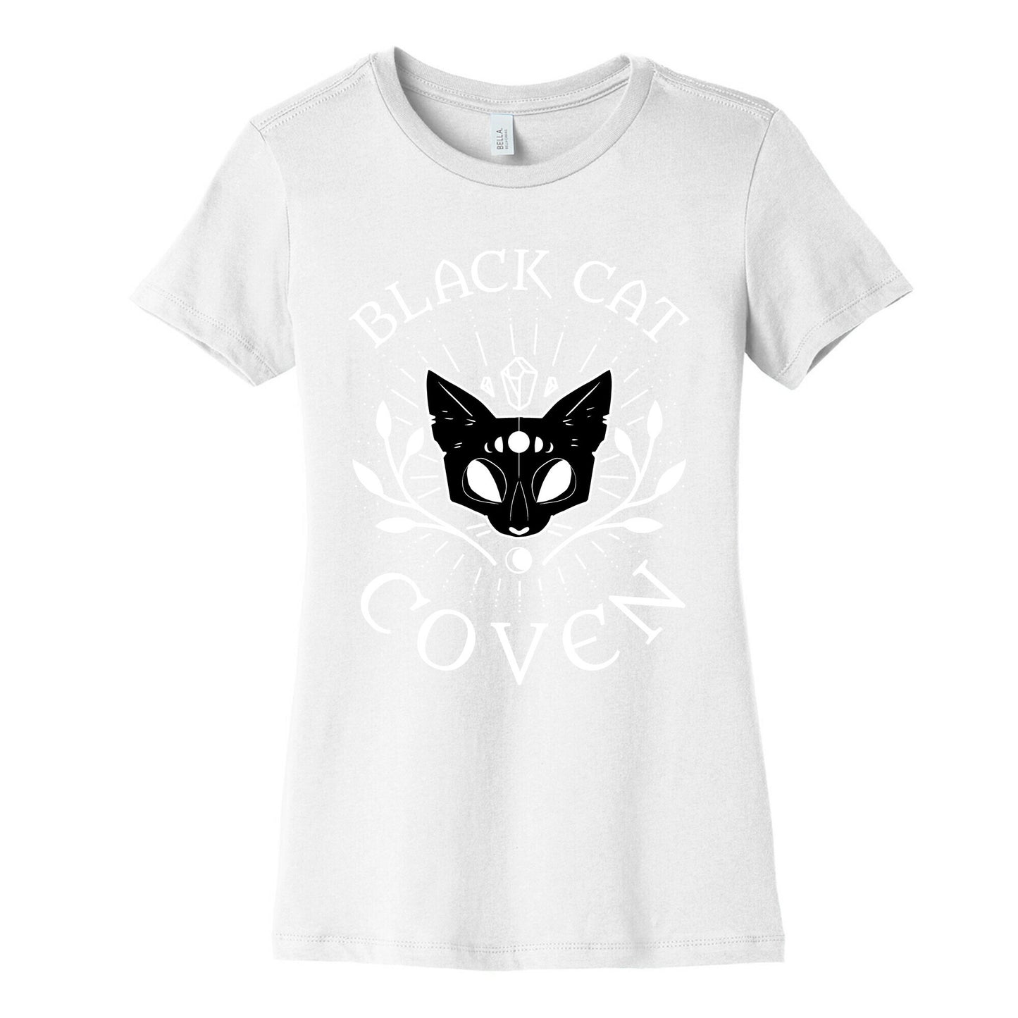 Black Cat Coven Women's Cotton Tee