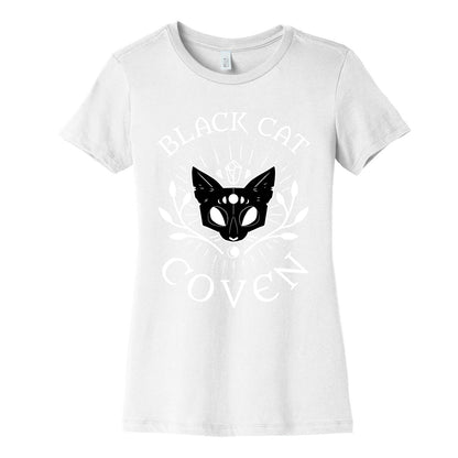 Black Cat Coven Women's Cotton Tee