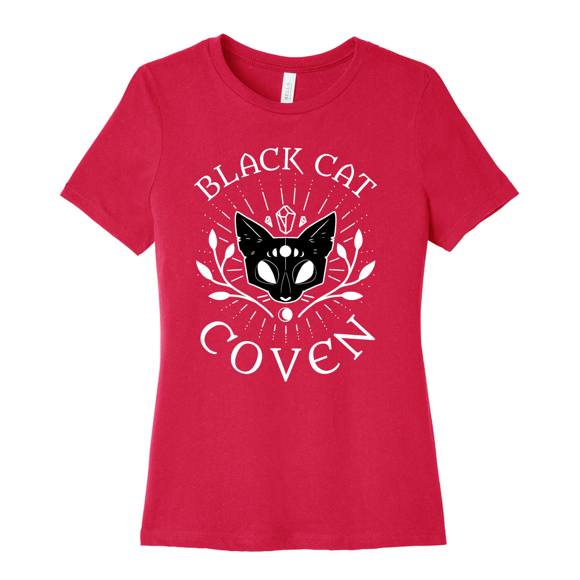 Black Cat Coven Women's Cotton Tee