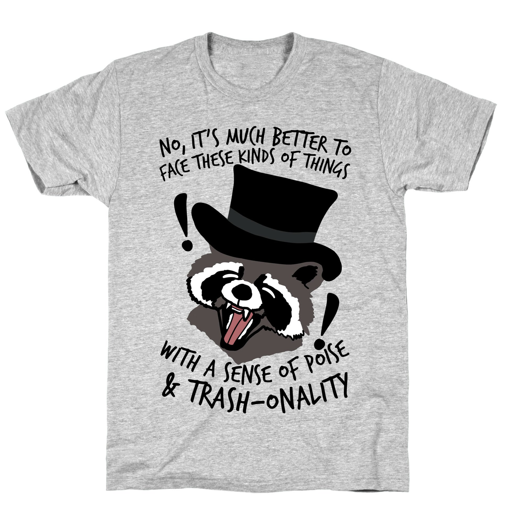 Trash-onality Emo Raccoon T-Shirt