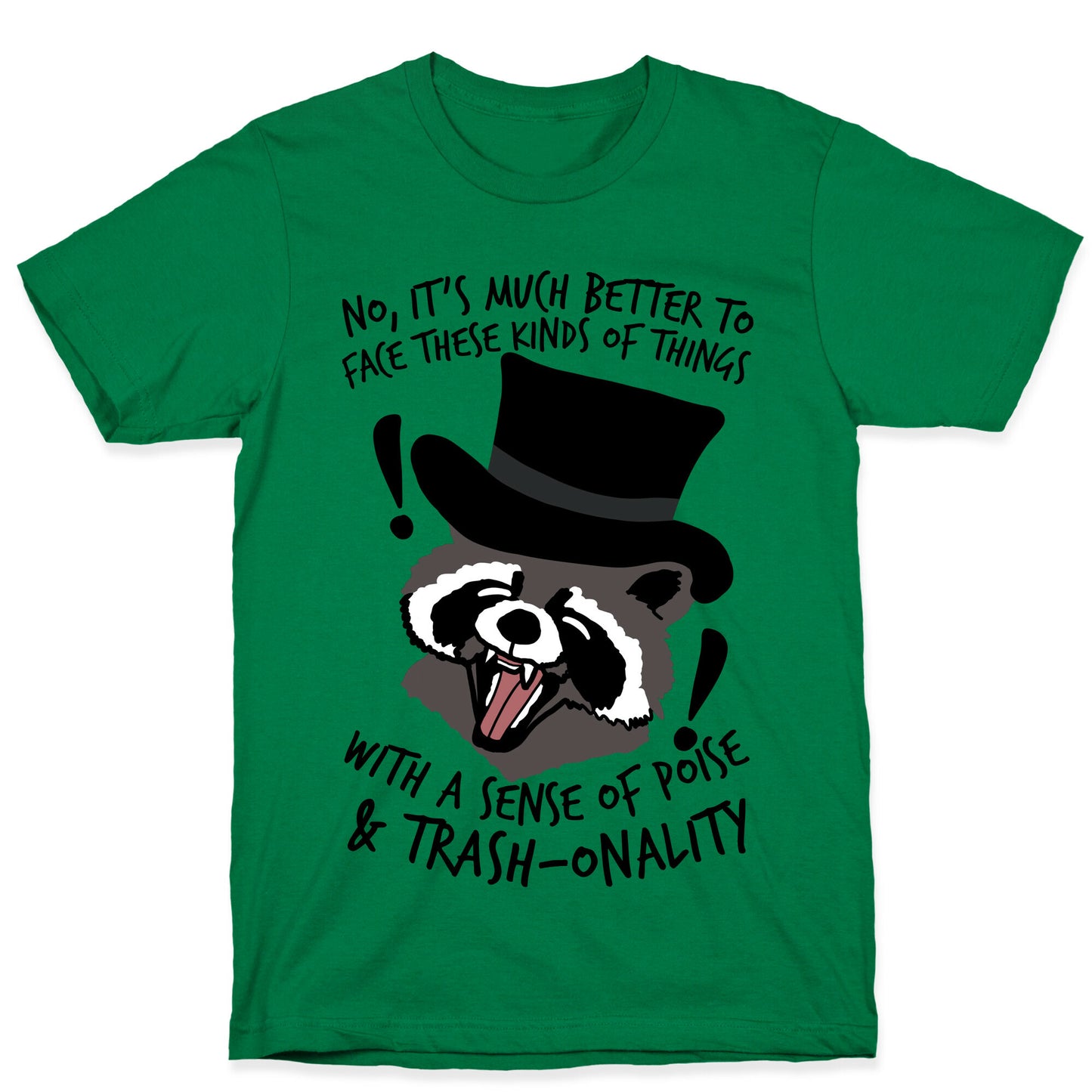 Trash-onality Emo Raccoon T-Shirt