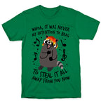Misery Business Emo Raccoon Parody T-Shirt