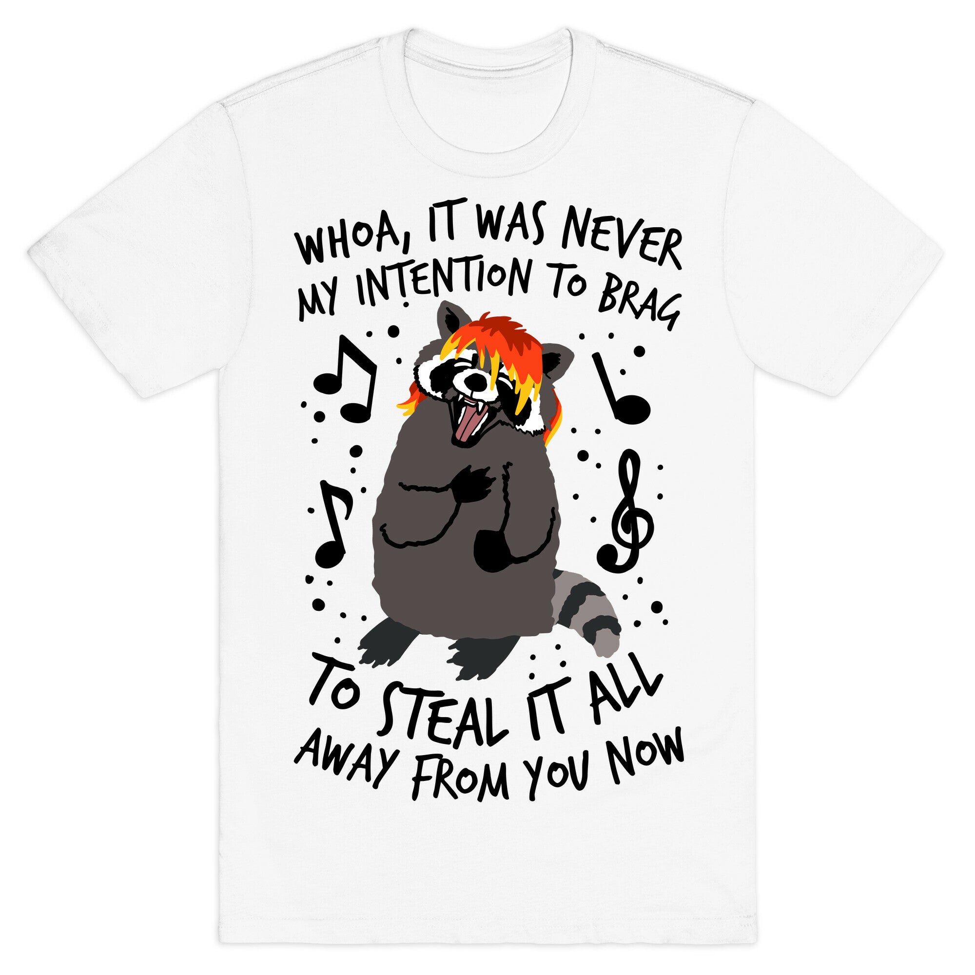 Misery Business Emo Raccoon Parody T-Shirt
