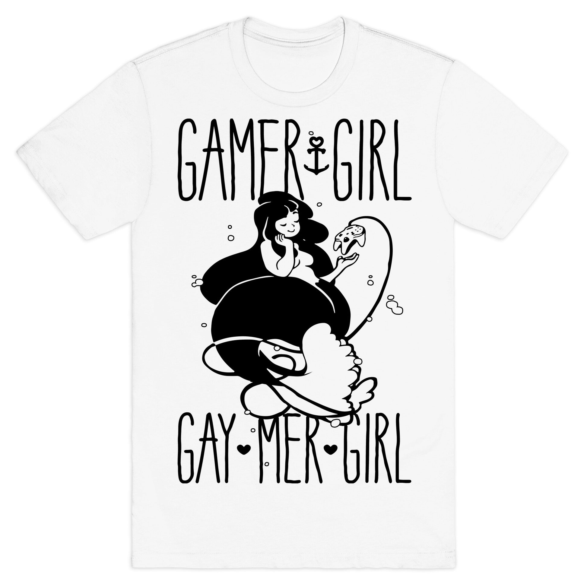 Gamer Girl Gay Mer Girl T-Shirt