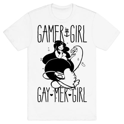 Gamer Girl Gay Mer Girl T-Shirt