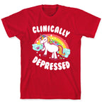 Clinically Depressed Unicorn T-Shirt