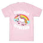 Clinically Depressed Unicorn T-Shirt