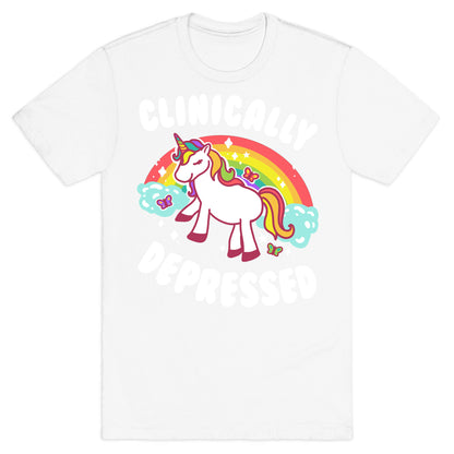 Clinically Depressed Unicorn T-Shirt