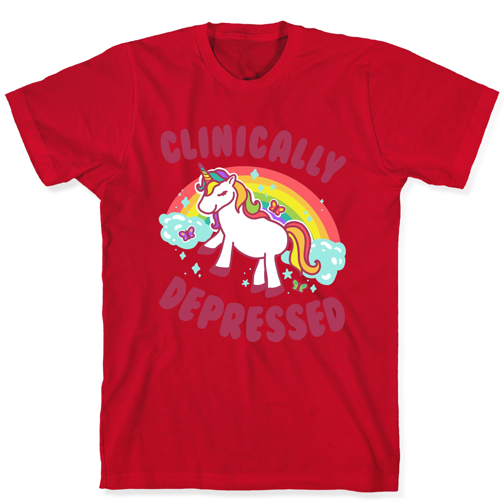 Clinically Depressed Unicorn T-Shirt