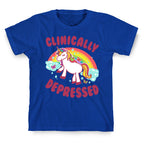 Clinically Depressed Unicorn T-Shirt