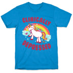 Clinically Depressed Unicorn T-Shirt