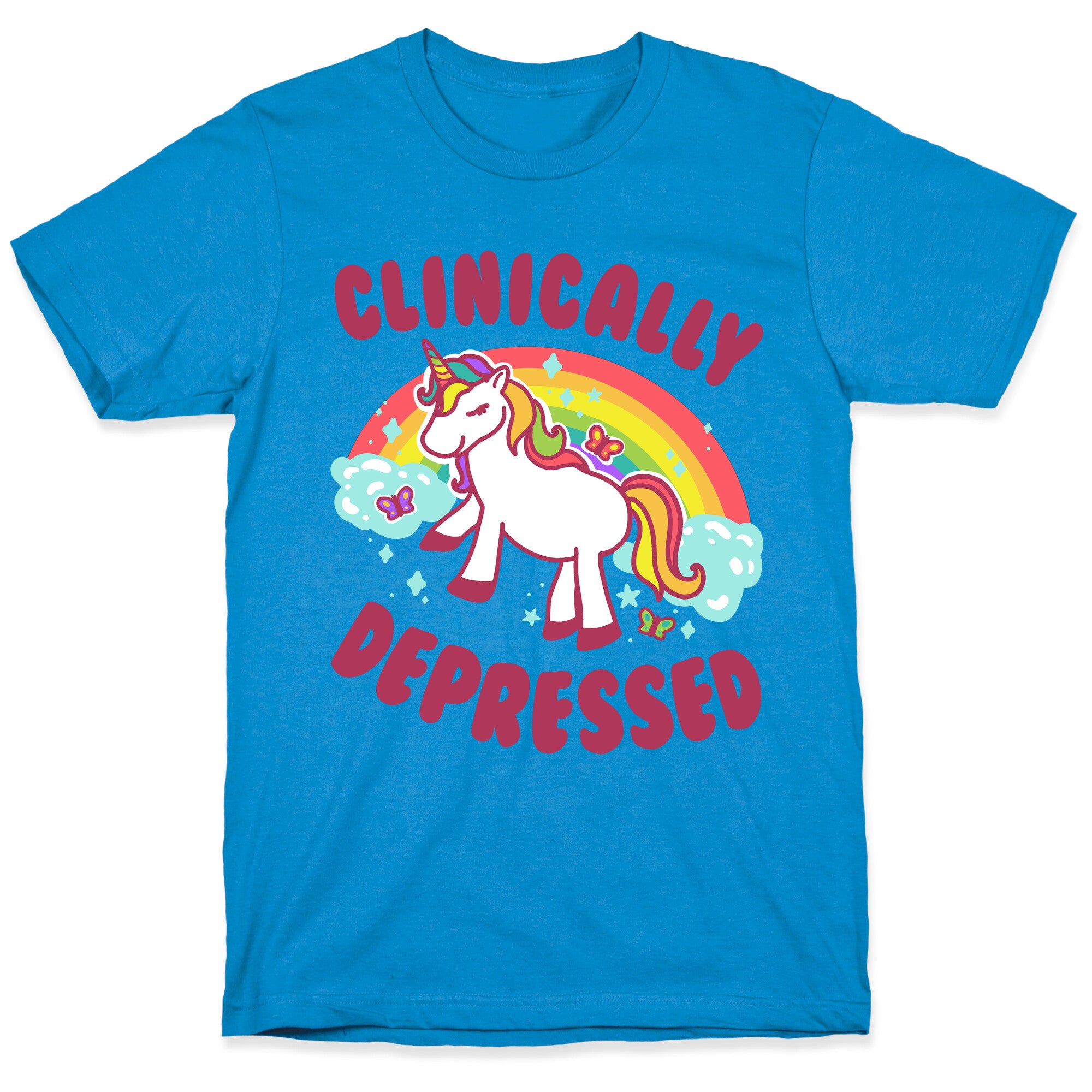 Clinically Depressed Unicorn T-Shirt