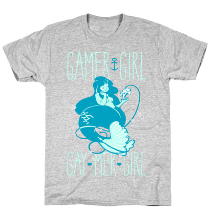 Gamer Girl Gay Mer Girl T-Shirt