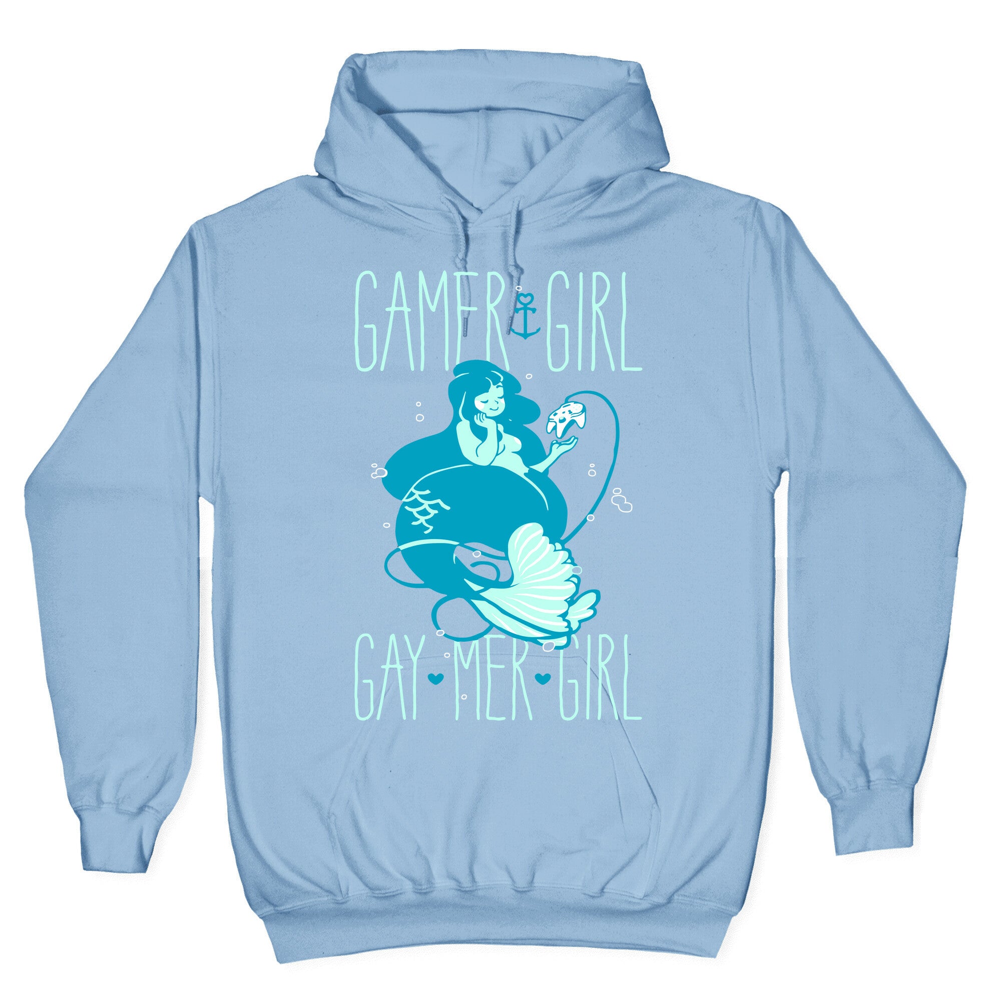 Gamer Girl Gay Mer Girl Hoodie