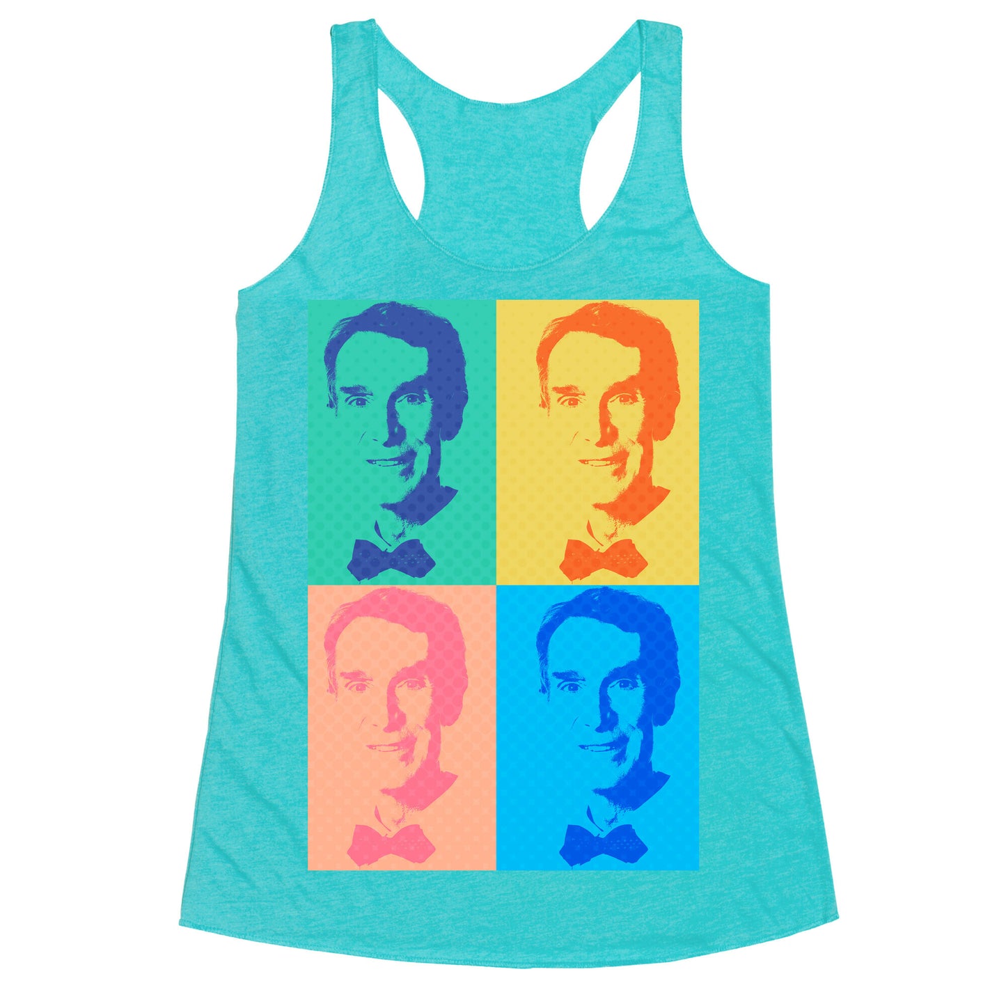 Pop Art Bill Nye Racerback Tank