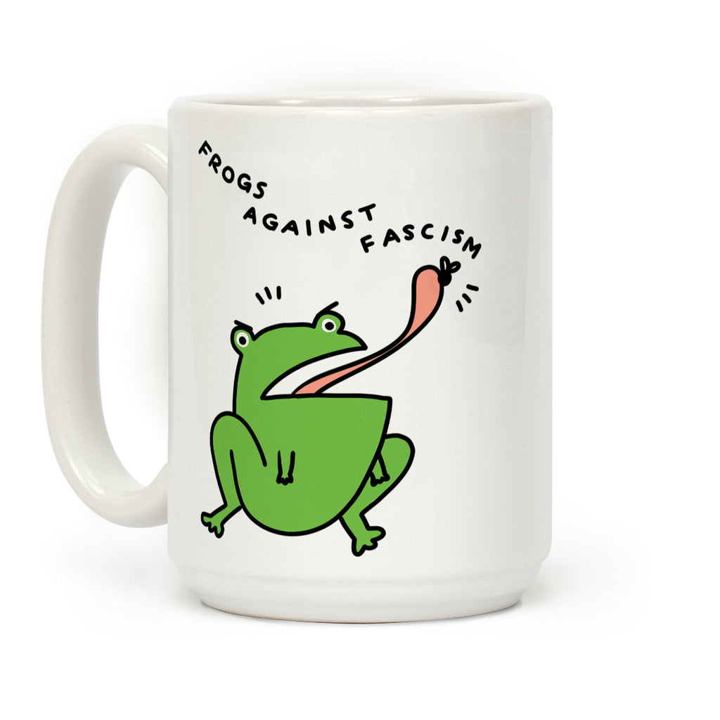 Frogs Against Fascism Coffee Mug