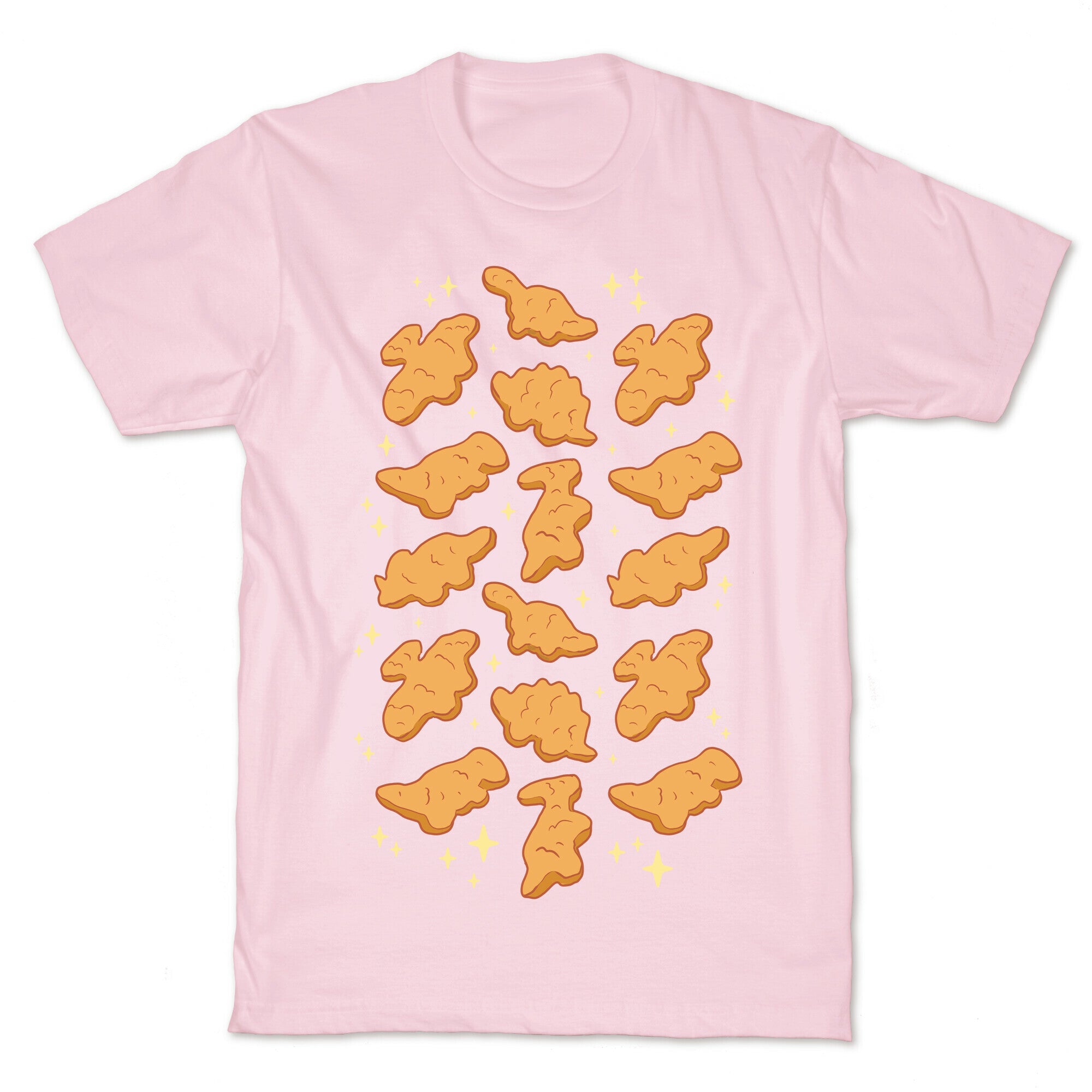 Dino Nuggies Pattern T-Shirt