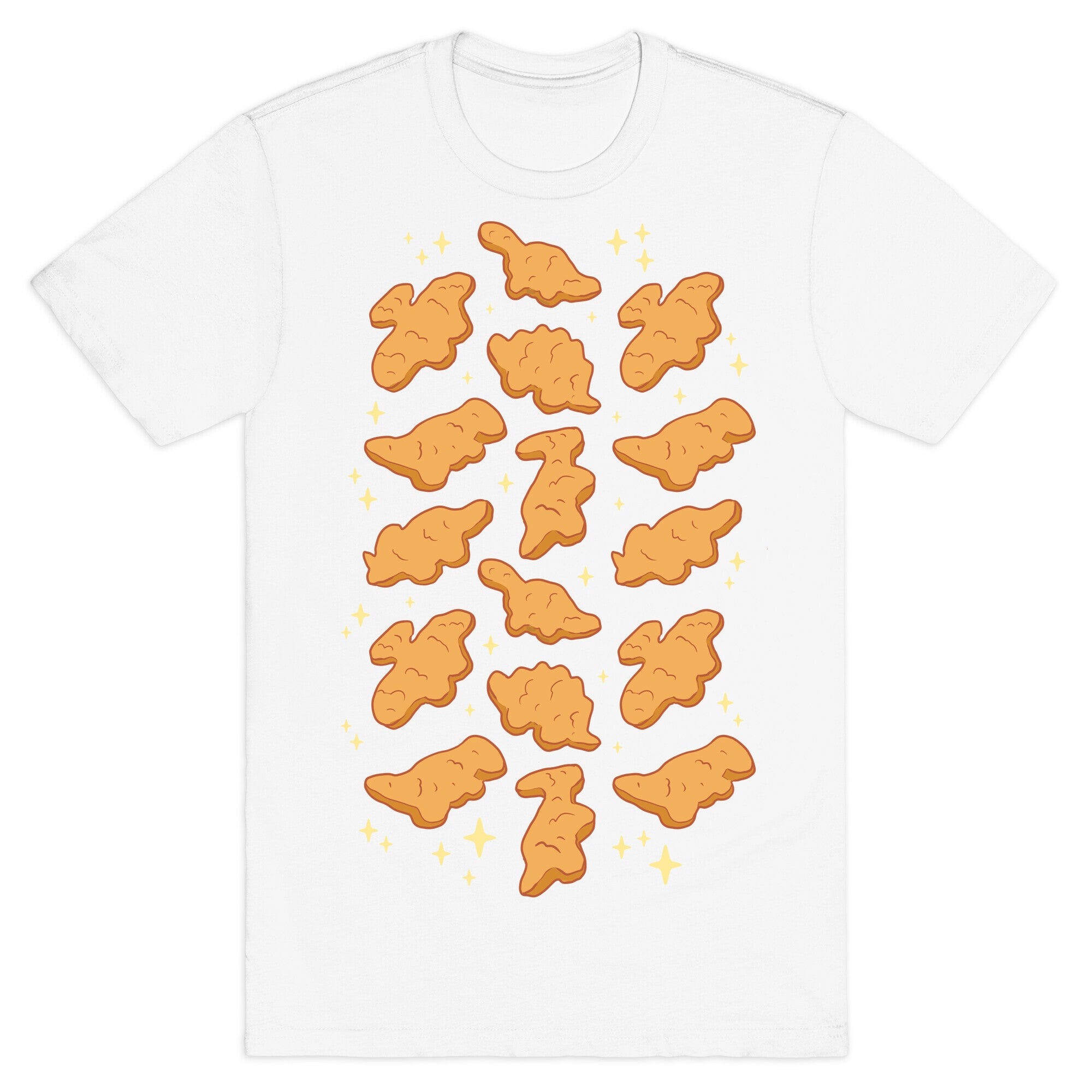 Dino Nuggies Pattern T-Shirt