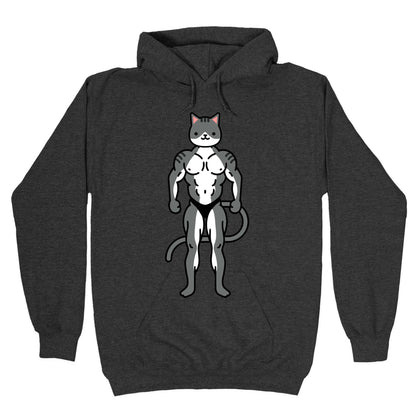 Buff Cat Grey Tabby Hoodie
