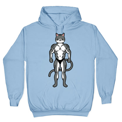 Buff Cat Grey Tabby Hoodie
