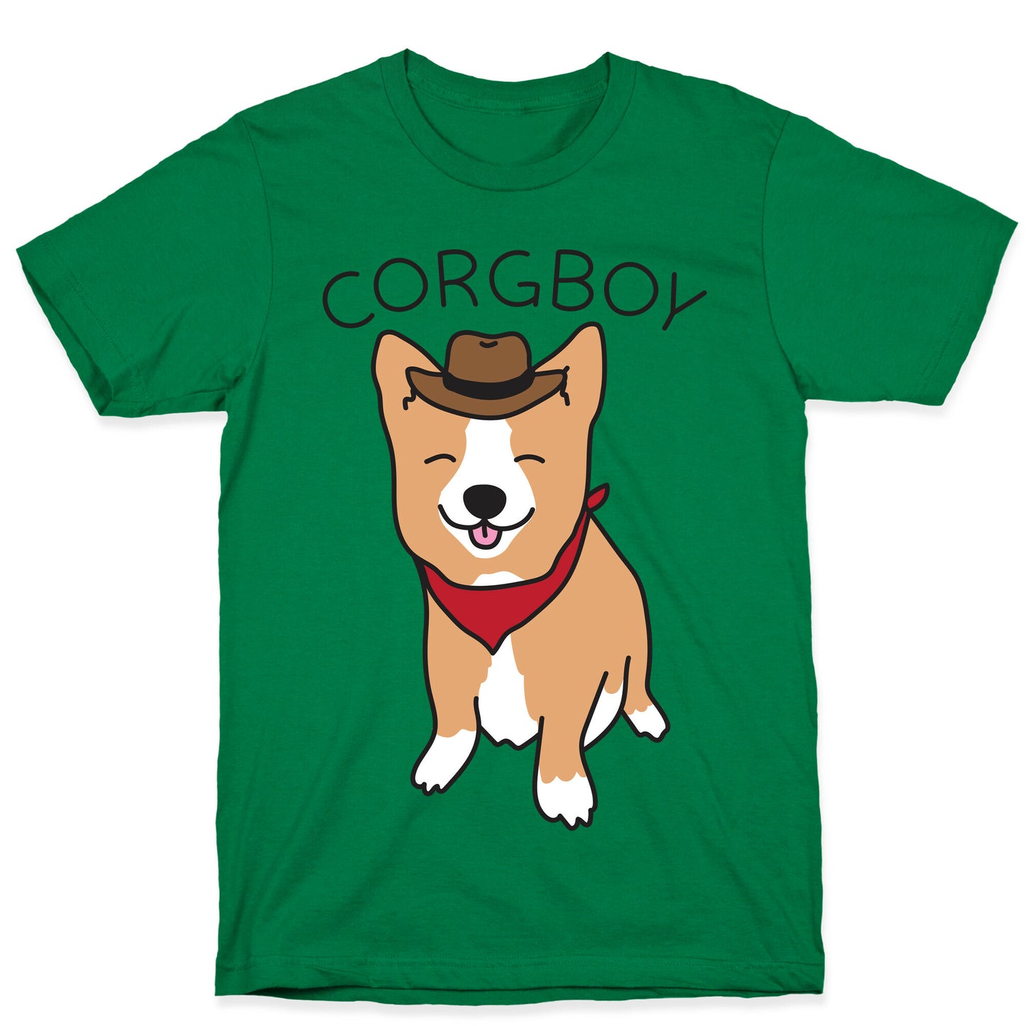 Corgboy Cowboy Corgi T-Shirt