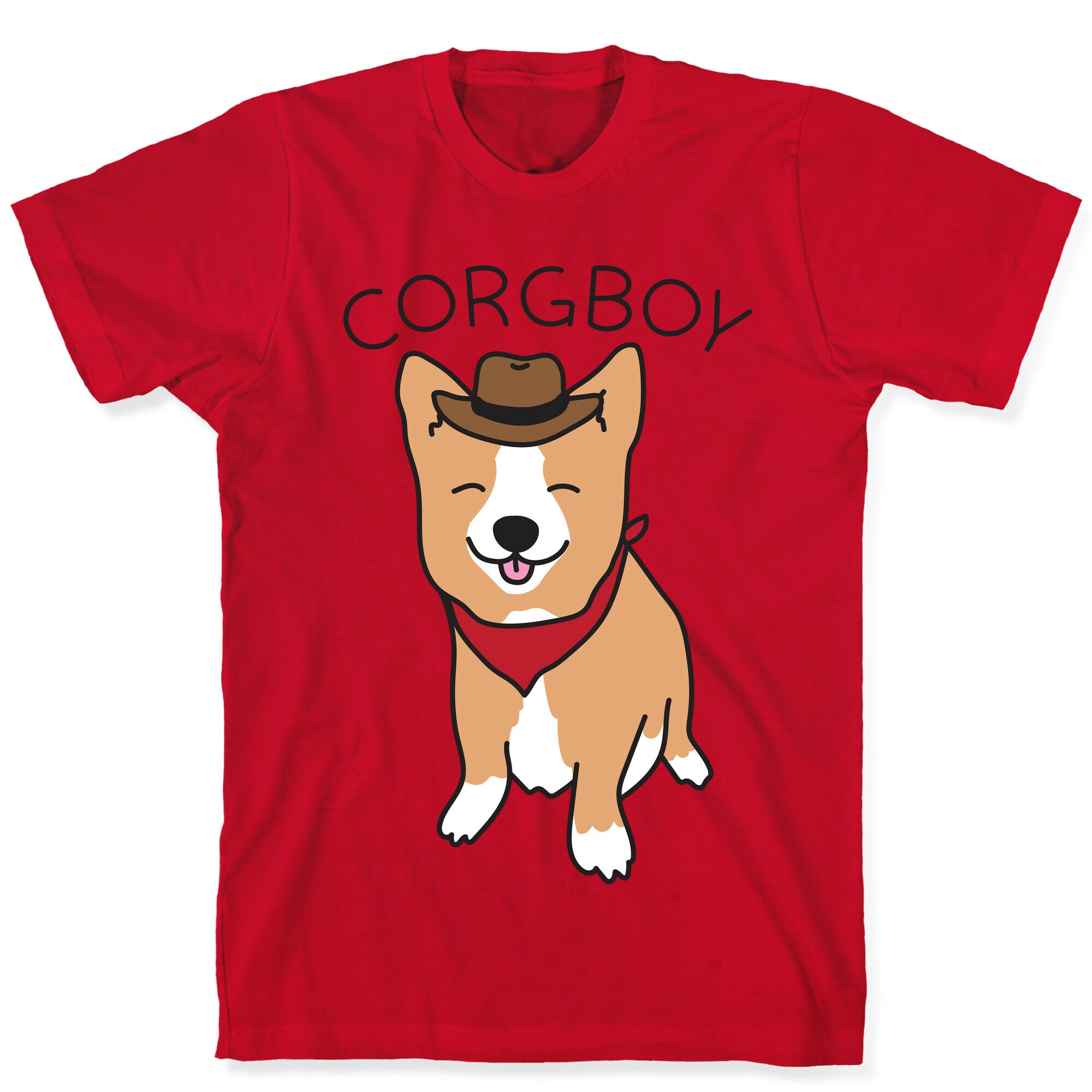 Corgboy Cowboy Corgi T-Shirt