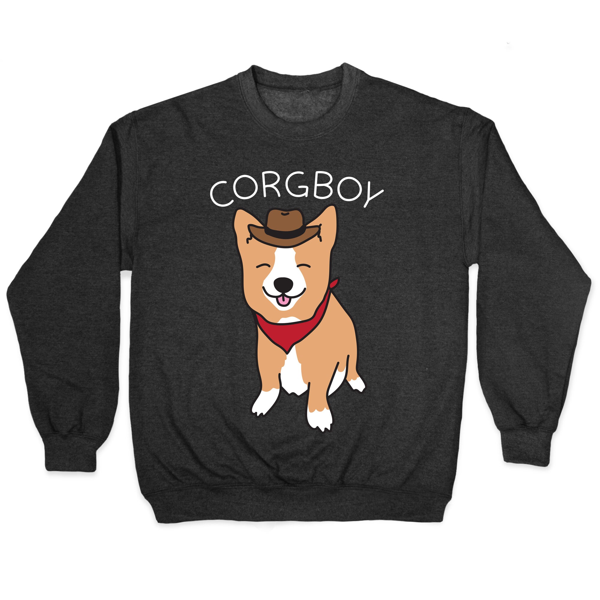 Corgboy Cowboy Corgi Crewneck Sweatshirt