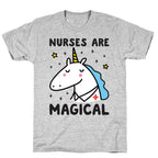 Nurses Are Magical Unicorn T-Shirt