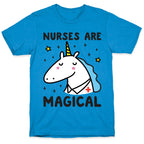 Nurses Are Magical Unicorn T-Shirt
